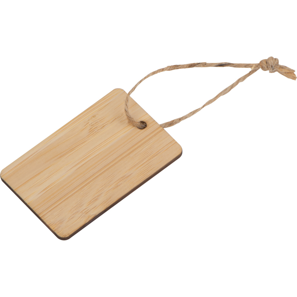 Logotrade corporate gift picture of: Bamboo Pendant SALAMANCA