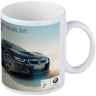 Logo trade promotional merchandise picture of: Classic coffee mug for allover print VIESTE 300 ml