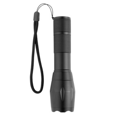 Logotrade promotional giveaways photo of: Flashlight DELGADA Schwarzwolf