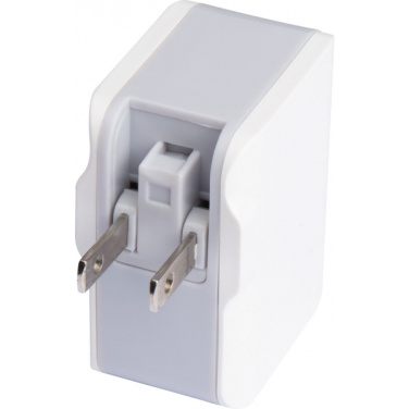 Logo trade advertising products image of: Travel adapter ANTWERP