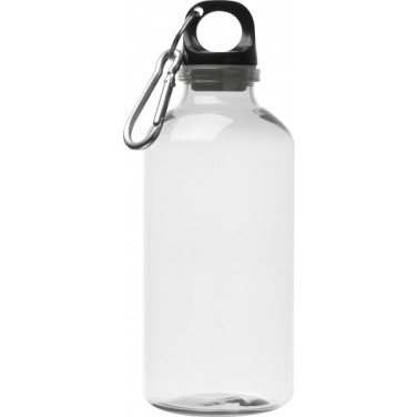 Logo trade promotional items image of: Recycled PRT bottle MECHELEN 400 ml