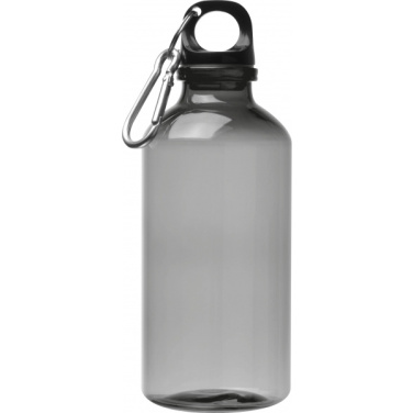 Logo trade promotional merchandise image of: Recycled PRT bottle MECHELEN 400 ml