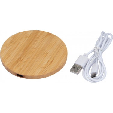 Logo trade promotional gift photo of: Wireless charger MONS