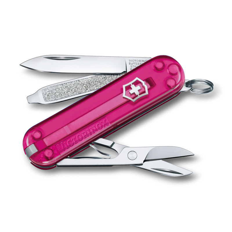 Logotrade corporate gift image of: Pocket knife Classic SD transparent Victorinox