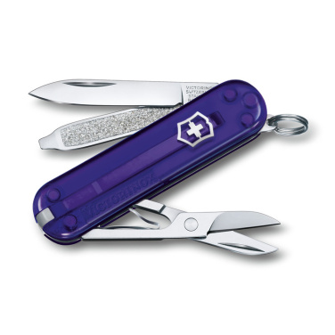 Logotrade promotional gifts photo of: Pocket knife Classic SD transparent Victorinox