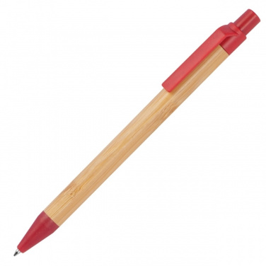 Logo trade promotional items picture of: Wheatstraw and bamboo ballpen HALLE