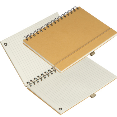 Logotrade promotional product image of: Cardboard notebook SILKEBORG