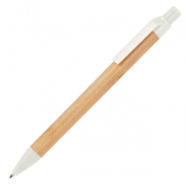 Logotrade promotional gift image of: Wheatstraw and bamboo ballpen HALLE