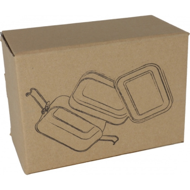 Logo trade promotional items image of: 2-level lunch box PORTO ALEGRE