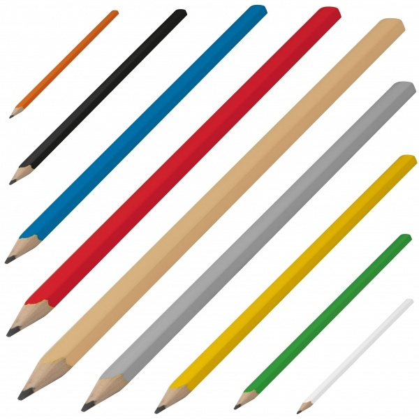 Logo trade promotional giveaway photo of: Carpenters pencil SZEGED