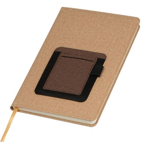 Logo trade corporate gift photo of: A5 notebook TILBURG