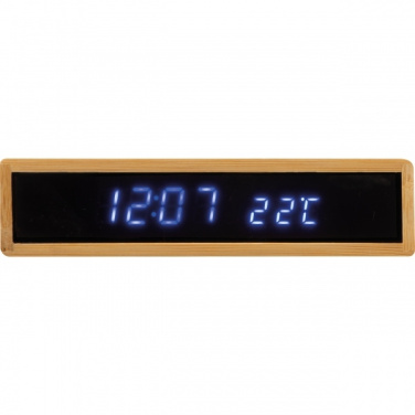 Logotrade promotional merchandise image of: Desk clock TRONDHEIM