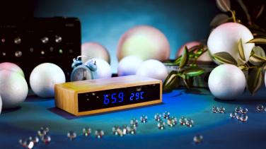 Logotrade advertising products photo of: Desk clock TRONDHEIM