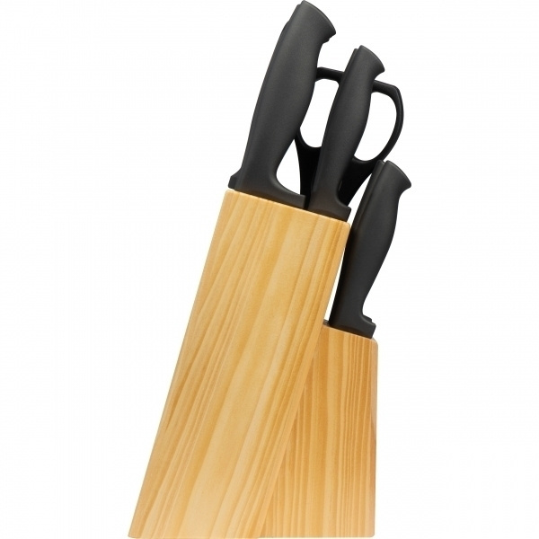 Logo trade promotional merchandise picture of: Knife block BERLIN