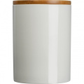 Ceramic jar NIJMEGEN 750 ml, white