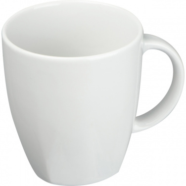 Logo trade promotional giveaways image of: Porcelain mug OTTAWA 300 ml