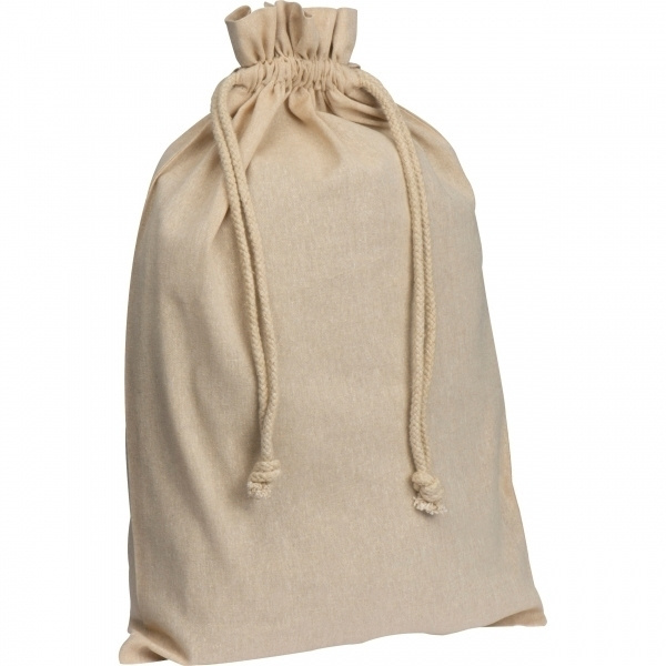 Logo trade promotional giveaways image of: Recycled cotton bag PARKSVILLE