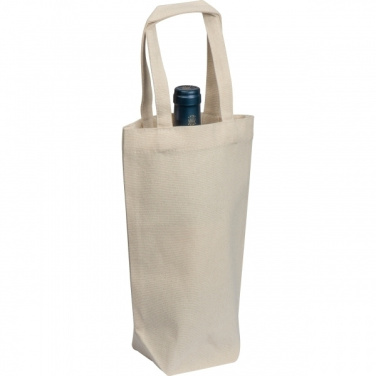 Logo trade advertising products picture of: Cotton wine bag NICE