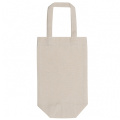 Cotton wine bag NICE, beige