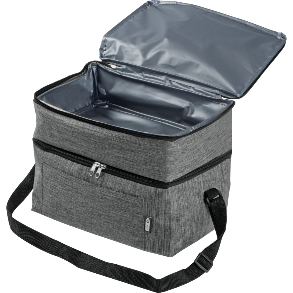 Logo trade promotional giveaway photo of: RPET cooler bag PERTH