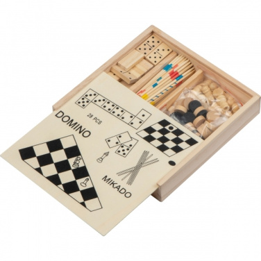 Logotrade corporate gift picture of: Wooden game collection RIGA