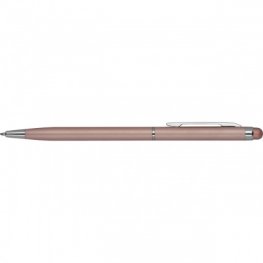 Logo trade promotional gifts image of: Ball pen with touch function CATANIA