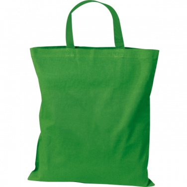 Logotrade promotional product image of: Cotton bag with short handles BREGENZ