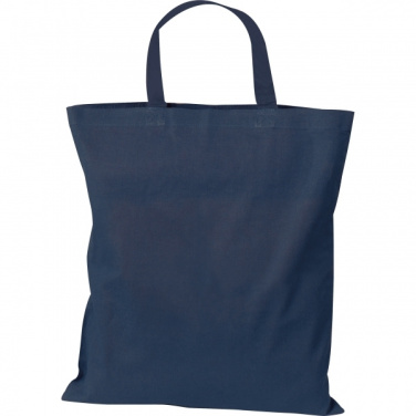 Logotrade promotional item image of: Cotton bag with short handles BREGENZ