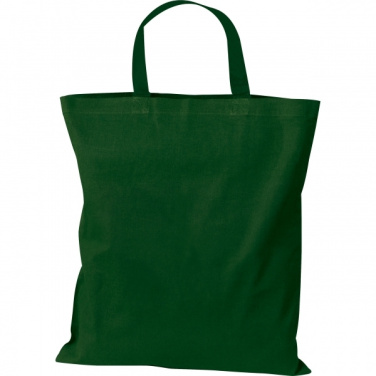 Logo trade promotional items picture of: Cotton bag with short handles BREGENZ