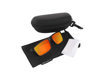 Logotrade advertising products photo of: Sunglasses IRAVADI Schwarzwolf