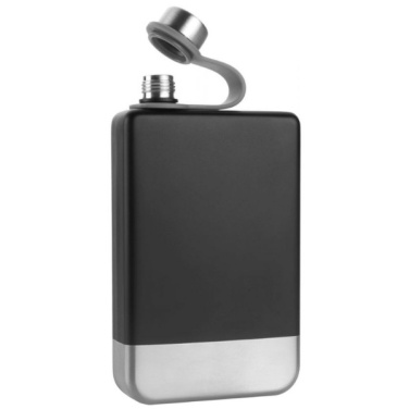 Logotrade promotional products photo of: Hip flask set TAHAT Schwarzwolf