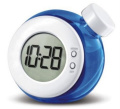 Intelligent eco water clock, blue