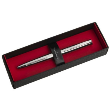 Logo trade business gifts image of: Metal roller pen ROI