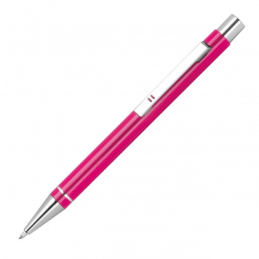 Logotrade promotional merchandise image of: Metal semi gel ballpoint Pen ALMEIRA