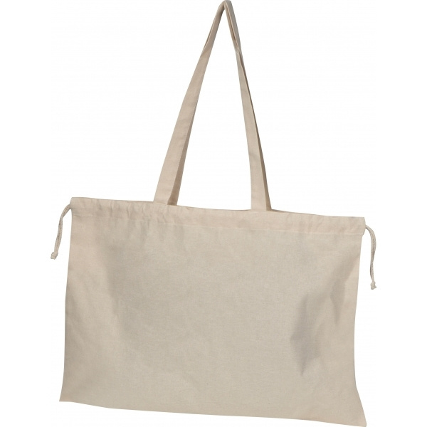 Logo trade promotional giveaways image of: Organic cotton shopping bag IMOLA