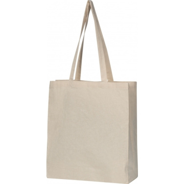 Logotrade corporate gift picture of: Organic cotton bag with bottom fold INNSBRUCK