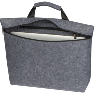 Logo trade business gifts image of: RPET Laptop Bag LUGANO