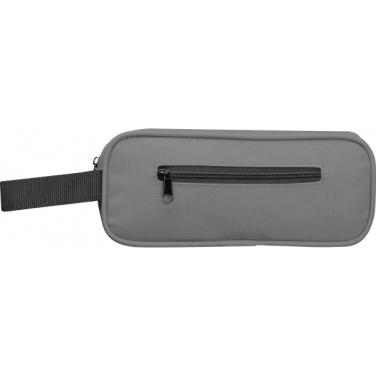 Logo trade promotional merchandise photo of: Toiletry bag RPET NEUCHATEL