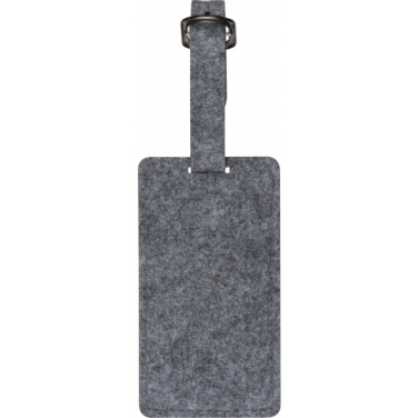 Logotrade business gift image of: Felt Suitcase Tag PORTLAND