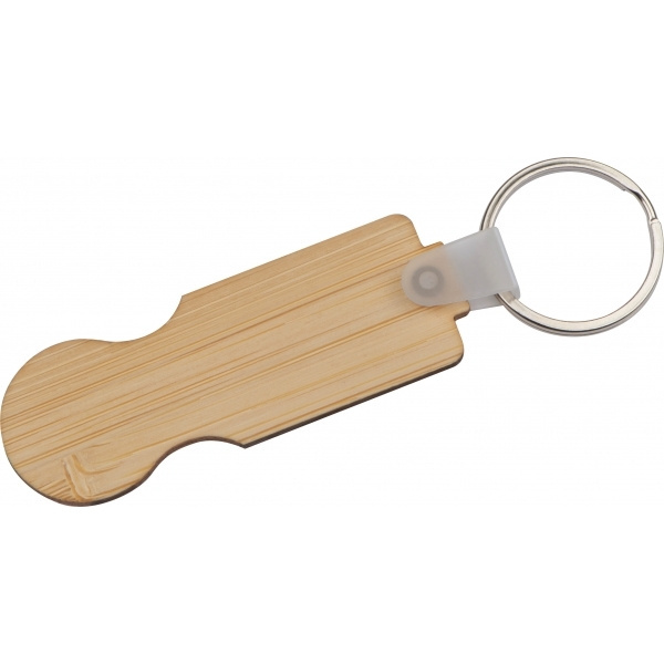 Logo trade promotional items image of: Keychain GOTHENBURG