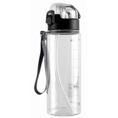 Logo trade promotional products picture of: Drinking bottle SEYHAN 900 ml Schwarzwolf