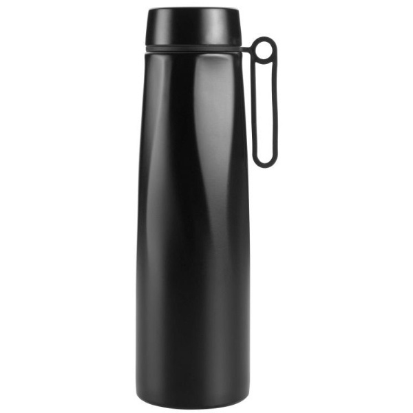 Logotrade corporate gift image of: Thermo bottle NIKKO 500 ml Schwarzwolf