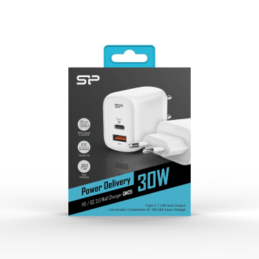 Logo trade promotional items image of: SILICON POWER fast charger QM25