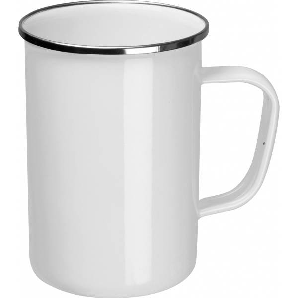 Logotrade corporate gifts photo of: Enamel cup Adelaine