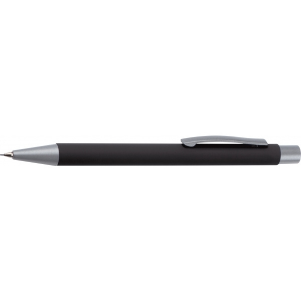 Logo trade promotional merchandise image of: Mechanical pencil soft touch ANCONA