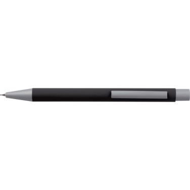 Logo trade advertising products picture of: Mechanical pencil soft touch ANCONA