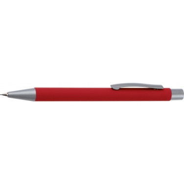 Logotrade promotional item image of: Mechanical pencil soft touch ANCONA