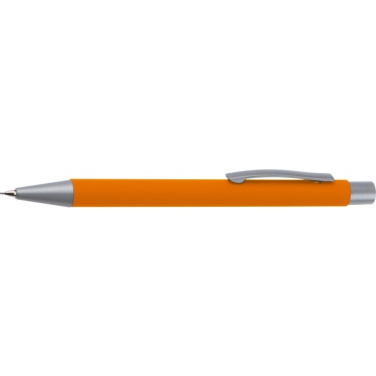 Logotrade promotional merchandise picture of: Mechanical pencil soft touch ANCONA