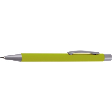 Logotrade business gift image of: Mechanical pencil soft touch ANCONA