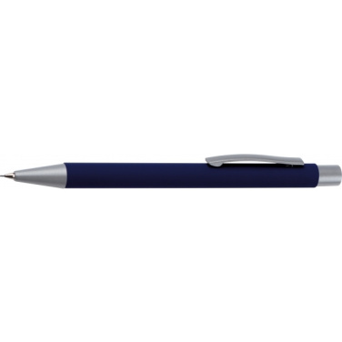 Logo trade advertising products image of: Mechanical pencil soft touch ANCONA